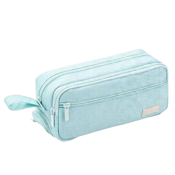 Special Large Capacity Pencil Case, Partitioned Layout For Easy Access, Ideal For Teens, Office Use & Classroom Stationery Storage (Light Green)