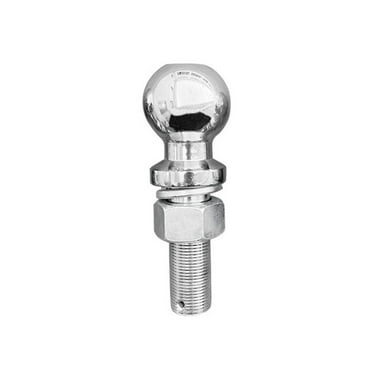 Special Lengthen Chrome Hitch Mount Tow Ball 50mm 2 INCH Shank Dia Coupling Trailer Parts RV Camper Caravan Accessories ,Dependable Strength