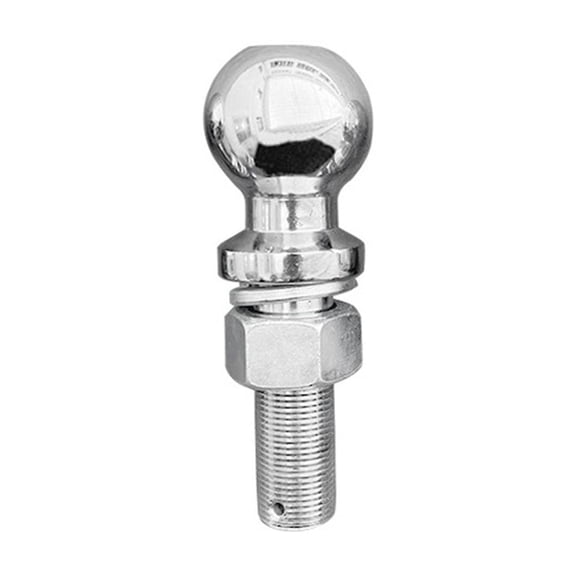 Special Lengthen Chrome Hitch Mount Tow Ball 50mm 2 INCH Shank Dia Coupling Trailer Parts RV Camper Caravan Accessories ,Universal Fit