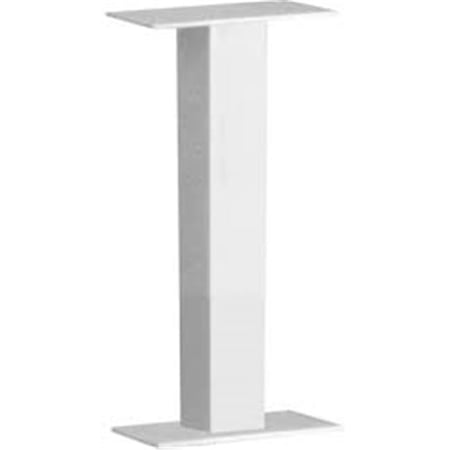 Special Lite Products 506-WH Surface Mount Post, White