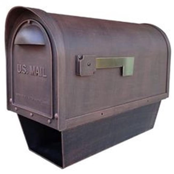 Special Lite Products SCB-2015-MOC Berkshire Curbside Mailbox with Paper Tube, Mocha