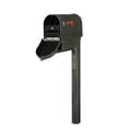 thumbnail image 1 of Special Lite Products SCB2015-SPK720-SW-LB998 Berkshire Curbside Mailbox with Newspaper Tube, Locking Insert & Wellington Mailbox Post, 1 of 4