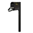 thumbnail image 1 of Special Lite Products Curbside Mailbox with Newspaper Tube, Locking Insert and Wellington Mailbox Post, 1 of 5