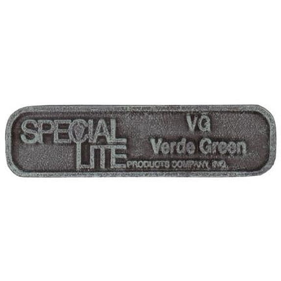 Special Lite Products SCF-1003-TD-VG Floral Curbside Mailbox with Two Doors, Verde Green