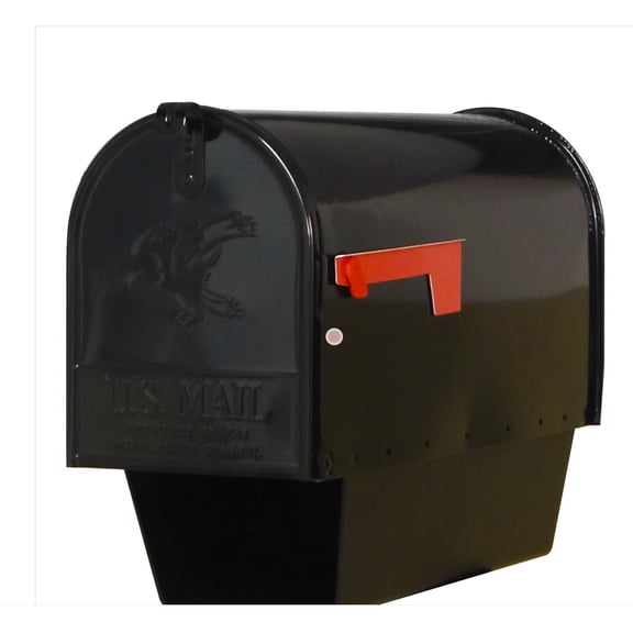 Special Lite Products Highland Bronze large Standard Steel #1.5 curbside mailbox constructed from galvanized steel with newspaper tube and rust resistant powder coated finish