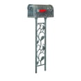 thumbnail image 1 of Special Lite SCB-1005-450-VG Hummingbird Curbside with Floral Mailbox Post, Verde Green, 1 of 2