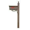 thumbnail image 1 of Hummingbird Curbside Mailbox with Locking Insert and Springfield Mailbox Post, 1 of 5