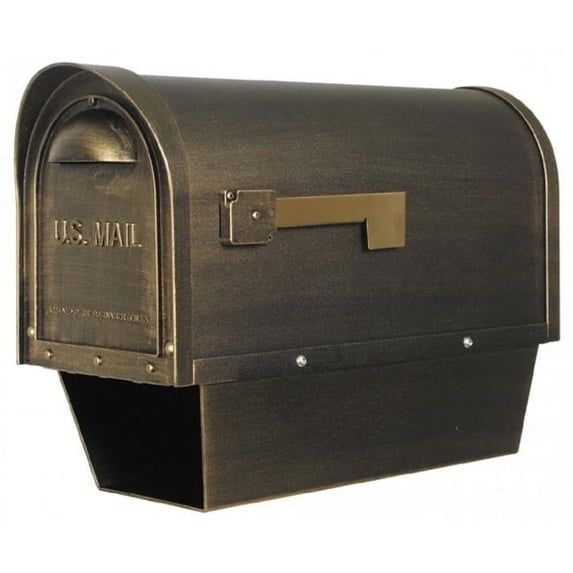 Special Lite Products SCC-2008-VG Classic Curbside Mailbox with Paper Tube, Verde Green