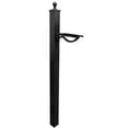 thumbnail image 1 of Special Lite Products Springfield Direct Burial Mailbox Post Smooth Square Decorative Aluminum, 1 of 2