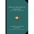 thumbnail image 1 of Special Method In Language : In The Eight Grades (1905) (Paperback), 1 of 1