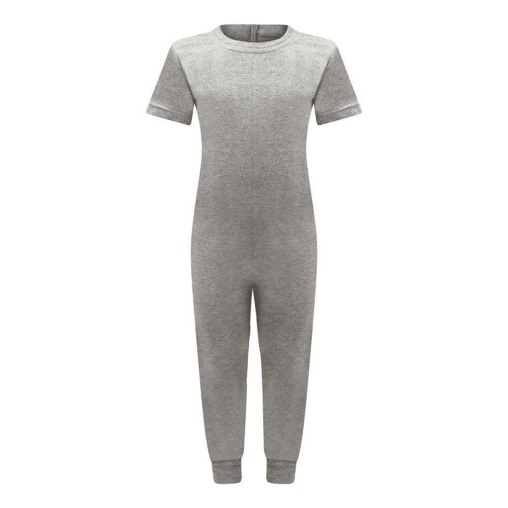 Special Needs Adaptive Clothing For Adults, Zipback Short Sleeve Long Leg Bodysuit For Adults