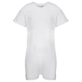 thumbnail image 1 of Special Needs Clothing Adults Popper Vest Short Sleeve Bodysuit with Crouch Snap Button, Adaptive Clothing for Adults with Special Needs, Supersoft Cotton Elastane Fabric, by Kaycey White, 1 of 5