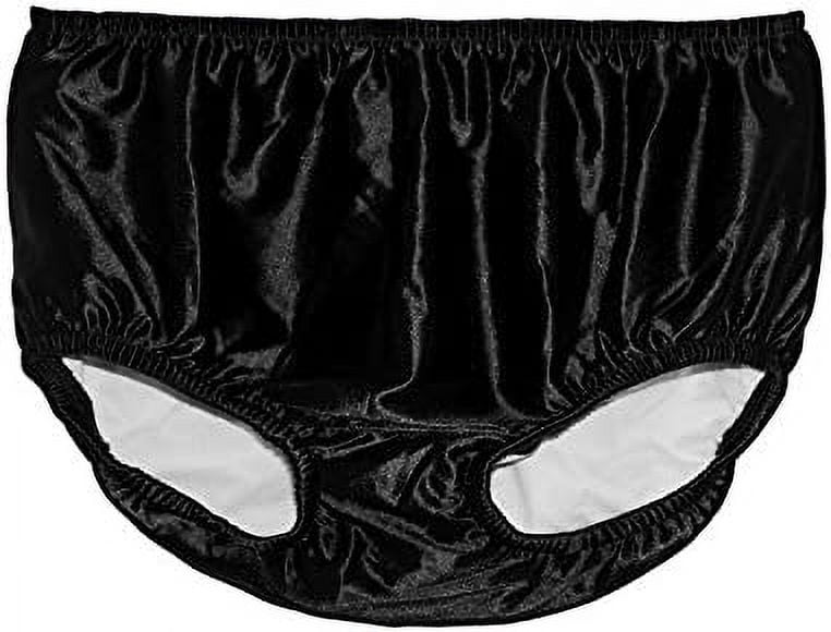 Special Needs Swim Diaper - Reusable Swim Diapers (XS-Size 6/8-Waist: Weight: pds, Black) 1 Count (Pack of 1)