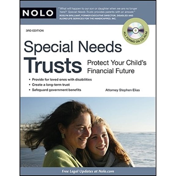 Pre-Owned Special Needs Trusts: Protect Your Child's Financial Future [With CDROM] (Paperback) 1413310176 9781413310177