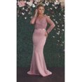 thumbnail image 1 of Women's May Queen MQ1847 Long Sleeve Special Occasion Dress Dusty Rose Pink Pink 6, 1 of 3