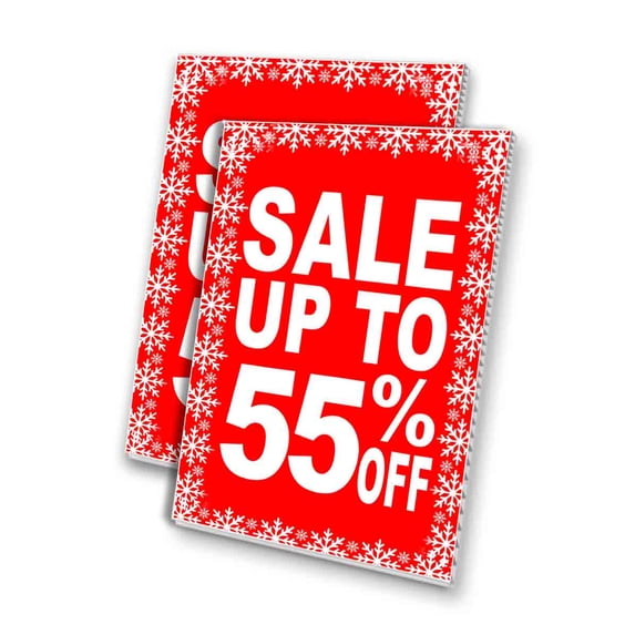 Special Offer (24" X 36") 4mm Corrugated Plastic Panel, Graphics Applied To 1 Side (Pk of 2)