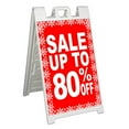 thumbnail image 1 of Special Offer (24" X 36") Standard A-Frame Signicade, Includes Decal Applied To Stand, 1 of 4