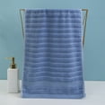 thumbnail image 1 of Ywbawe 2PC Household Towels, 75×35cm Soft Wash Towels for Couples, Absorbent Washcloth Set, Gentle Towels for Bath and Face, 1 of 6