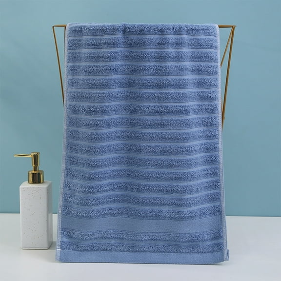 Ywbawe 2PC Household Towels, 75×35cm Soft Wash Towels for Couples, Absorbent Washcloth Set, Gentle Towels for Bath and Face