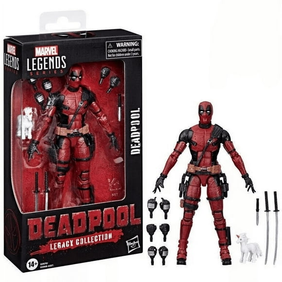 Special Offers Dead Pool Action Figures DEADPOOL Legacy Collection 6" Action Figure Exclusive NEW Clearance Red