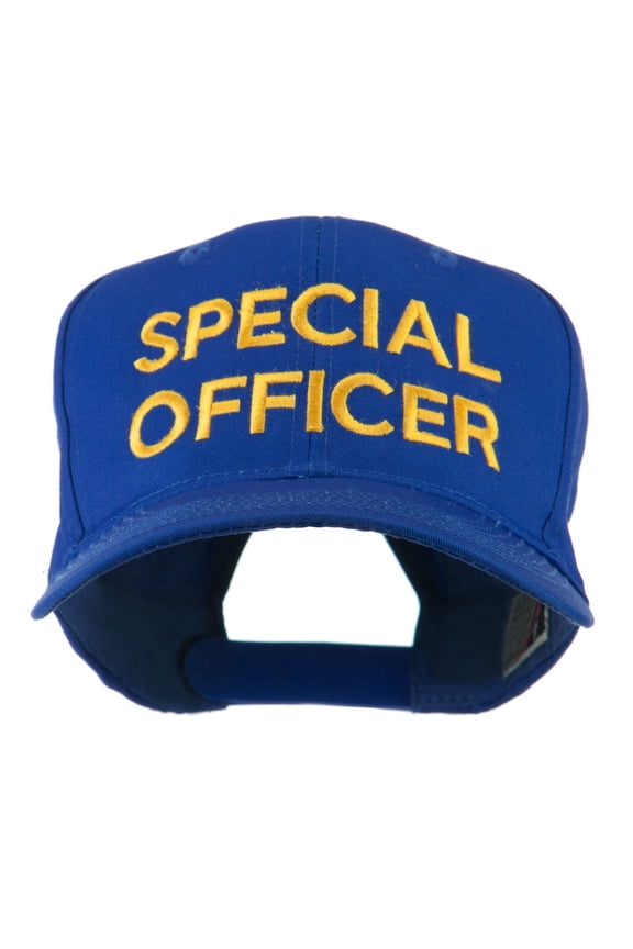 Special Officer Embroidered Cap - Royal OSFM
