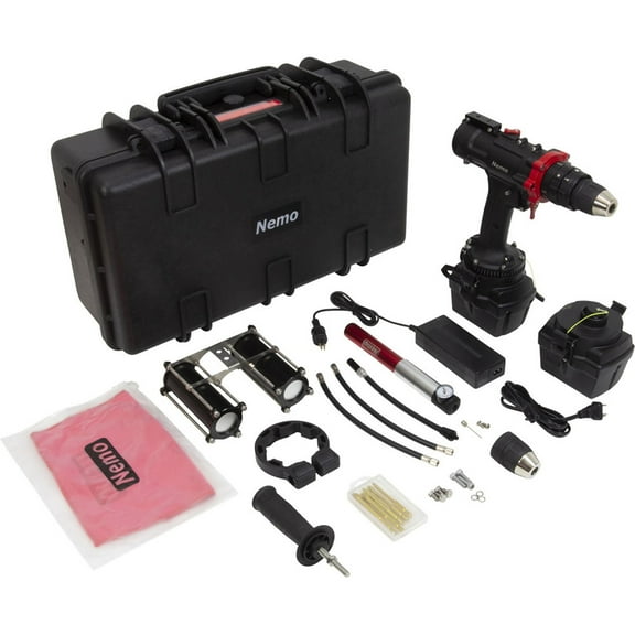 Special Ops Hammer Drill, Nemo Power Tools, 100M, (2) 6Ah