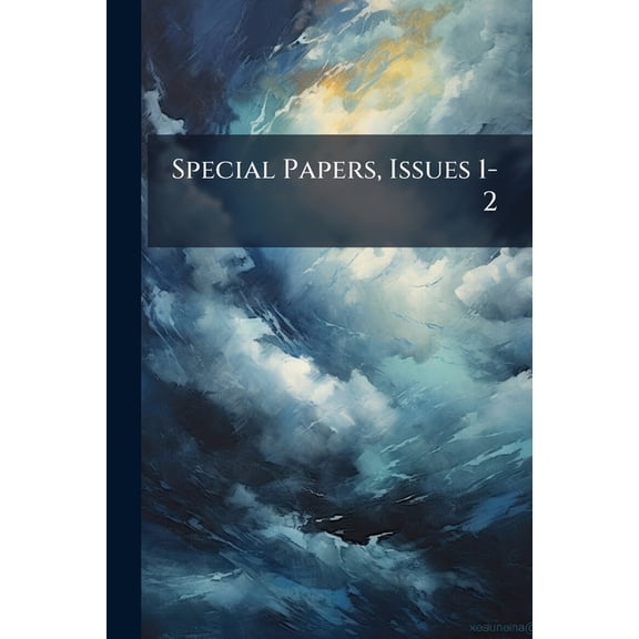 Special Papers, Issues 1-2 (Paperback)