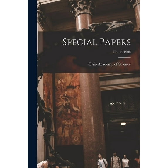 Special Papers; no. 14 1908 (Paperback)