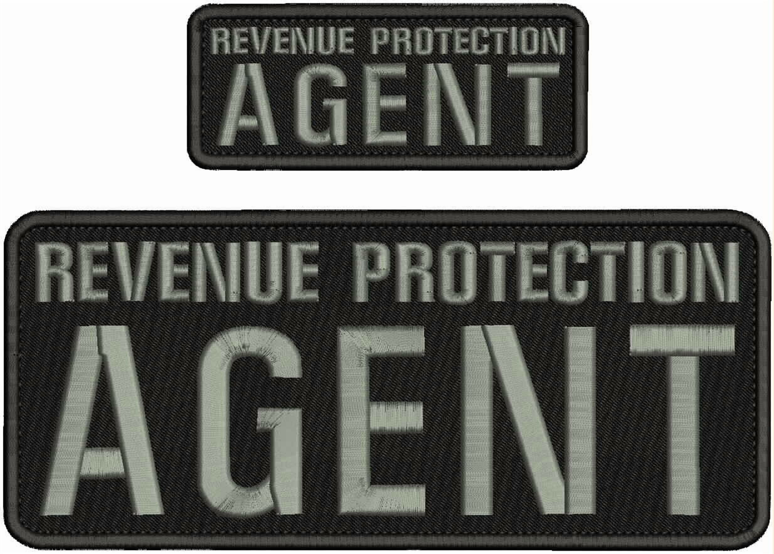 Special Patches Hook On Back Patches for Uniform for R P Agent ...