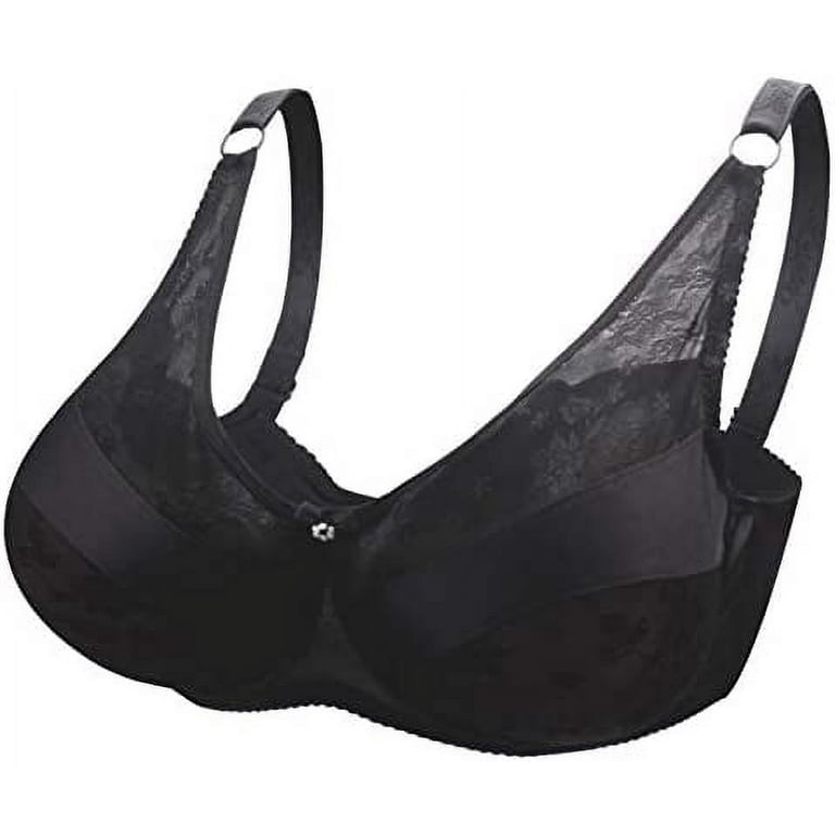 Special Pocket Bra for Silicone Breast Forms Post Surgery Mastectomy  Crossdress Black Bra Size 34/75