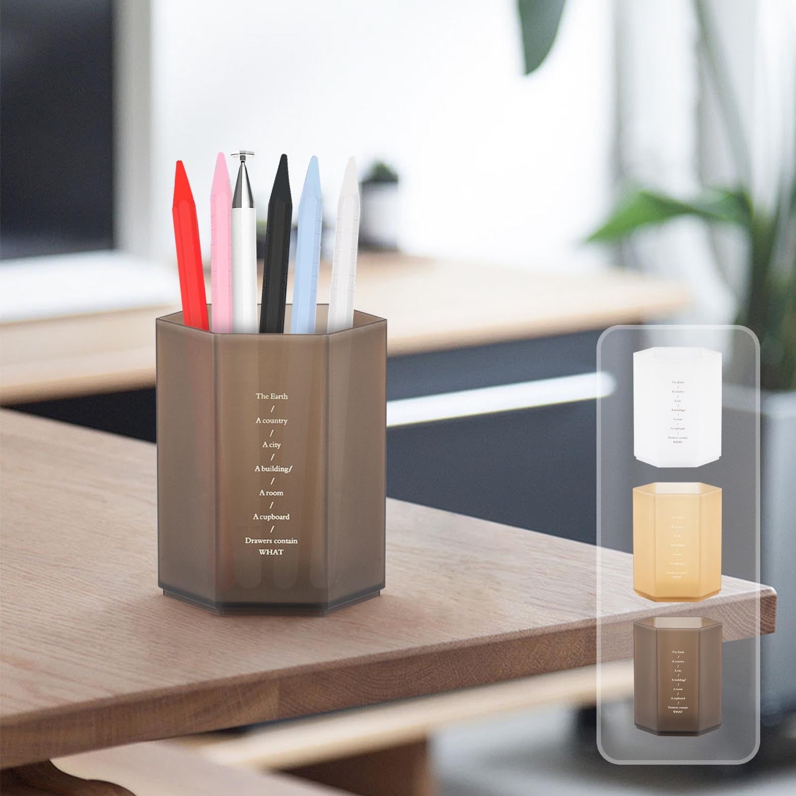 Special Price! mtvxesu Lightweight Plastic Storage Pen Box for Office ...