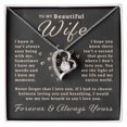 thumbnail image 1 of Special RomanticFor Wife 2025 - Heart Necklace, Gold Forever Love Necklace, 1 of 6