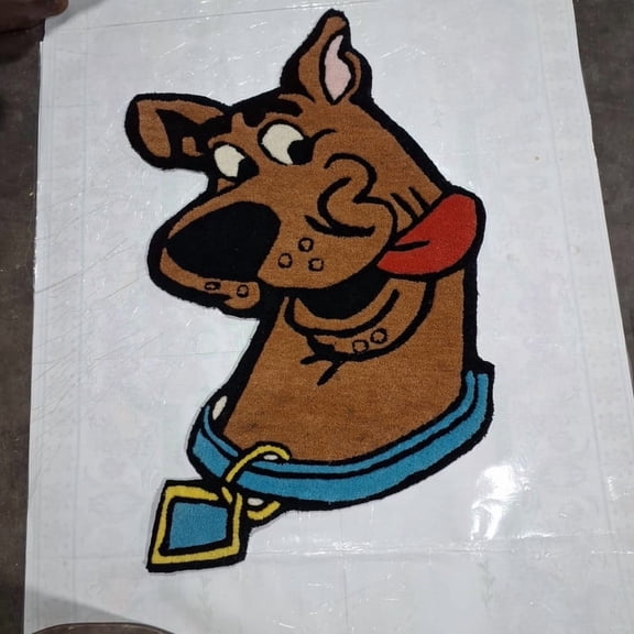 Special Rugs Luxe Hand-Tufted Irregular Pet Design Rug – Elegant Brown Animal-Inspired Floor Art, Plush Statement Carpet, Cozy Boho Room Decor Carpet