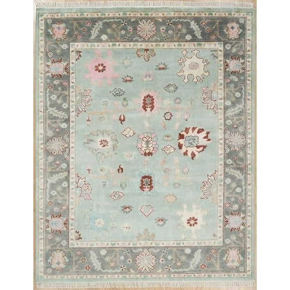 Special Rugs - Hand Tufted Wool Area Rug, Knotted, Bordered, 2' x 3', Non-Slip Backing, 1 Count