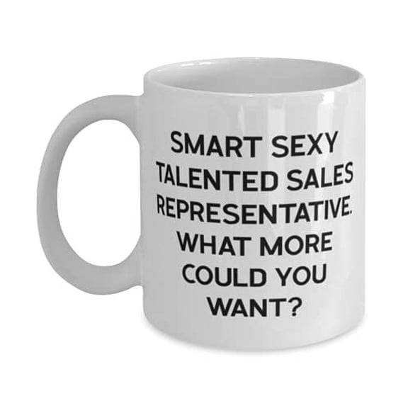 Special Sales representative 15oz Mug, Smart Sexy Talented, F Friends, Present From Colleagues, Cup F Sales representative