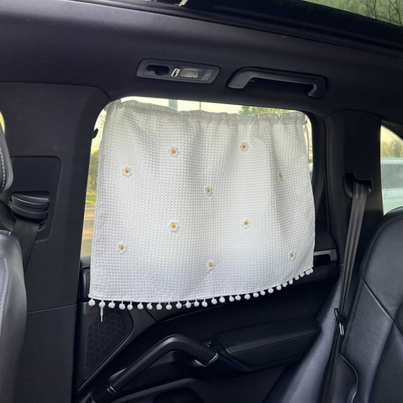 Special Savings, Car Sunshade Fabric Curtain, Sucker Attachment, Thermal Insulation, Soft Cotton Fabric, for Sedans,UV Protection, Blackout Design, Office Commute, Travel Car Cover, Aestivo