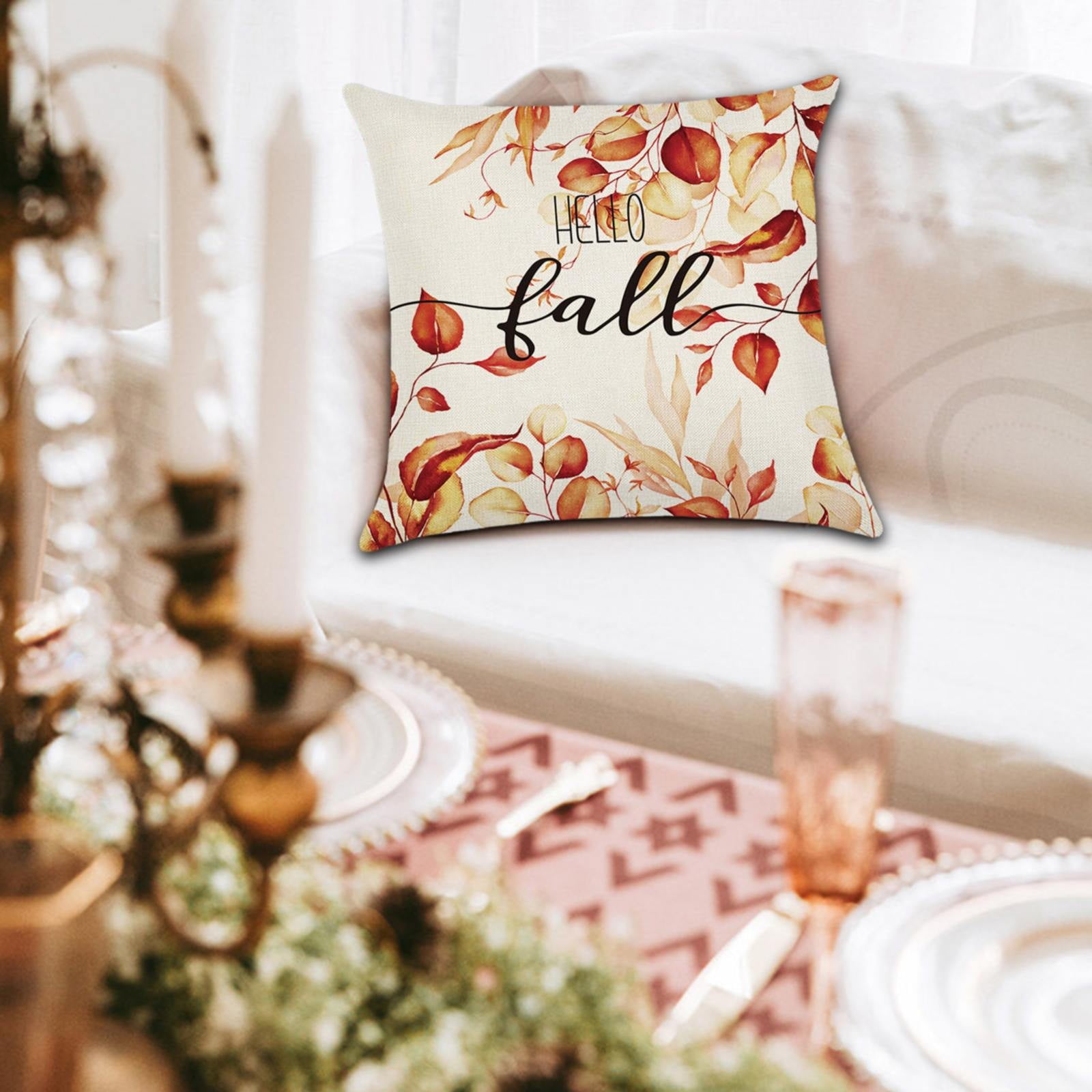 Special Savings! For Fall Decor Stripes Pumpkin And Maple Leaves Gnones