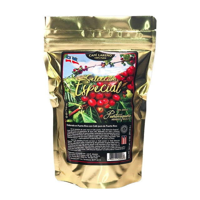 Special Selection Puerto Rican Arabica Ground Coffee 10 Ounce