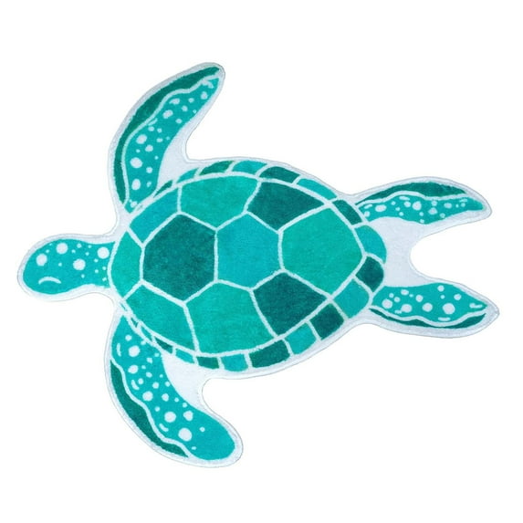 Special Shaped Bathroom Mat Absorbent Mat Mat Home Door Mat The Longest Side of The Mat Is 80cm