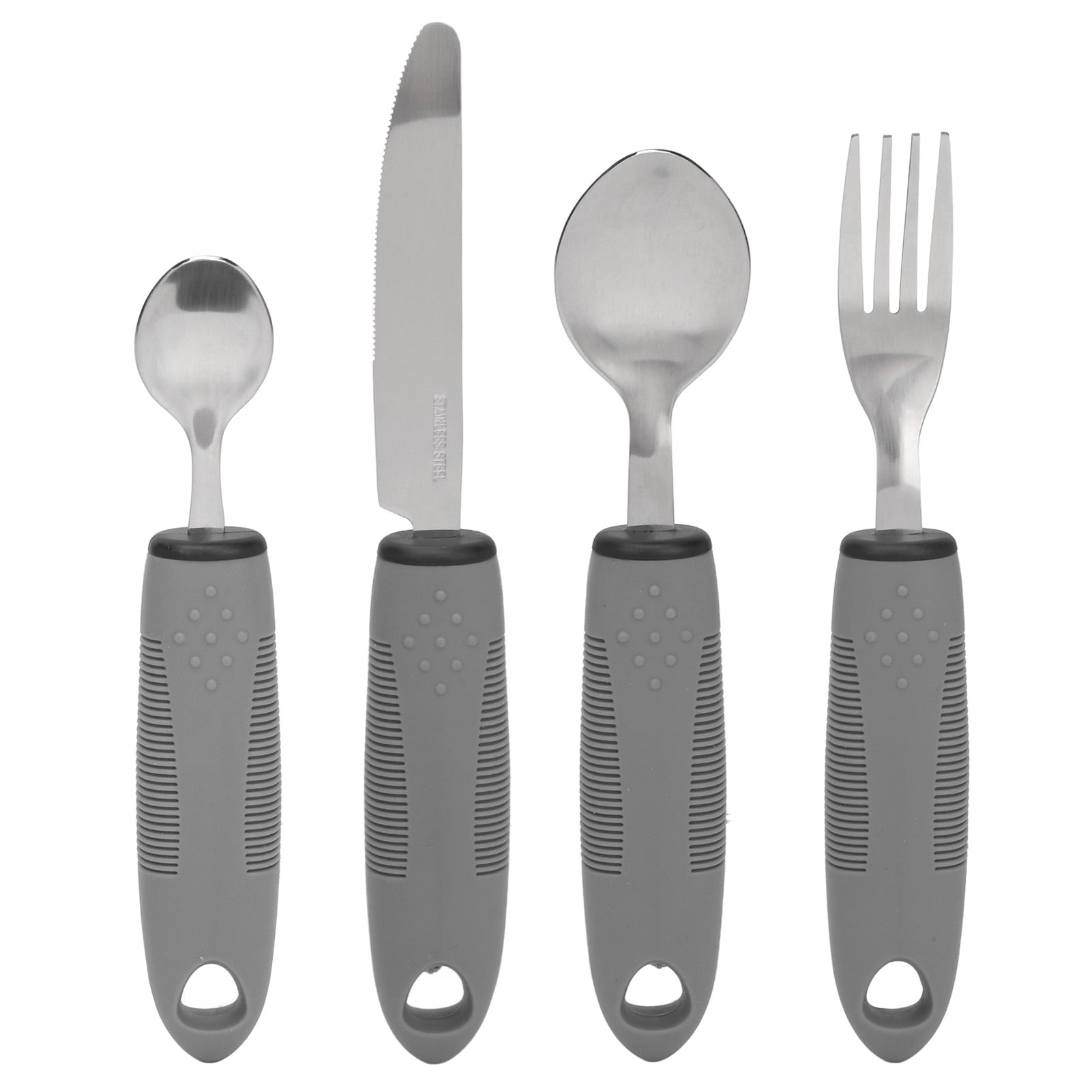 Special Supplies Adaptive Utensils,4Pcs Adaptive Utensils Weighted Non