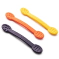 thumbnail image 1 of Special Supplies Duo Spoon Oral Motor Therapy Tools, 3 Pack, Textured Stimulation and Sensory Input Treatment for Babies, Toddlers or Kids, BPA Free Silicone with Flexible, Easy Handle, 1 of 10