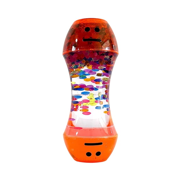 Special Supplies Liquid Motion Bubbler Toy Cool Emotion Tubes 6-Pack Colorful Hourglass Timer with Droplet Movement, Bedroom, Sensory Play, Cool Home or School
