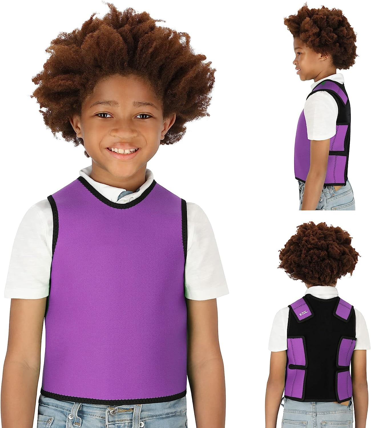 Special Supplies Sensory Compression Vest Deep Pressure Comfort for Autism, Hyperactivity, Mood