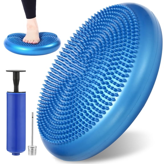 Special Supplies Stability Cushion with Pump - Improve Balance, Flexibility, and Strength