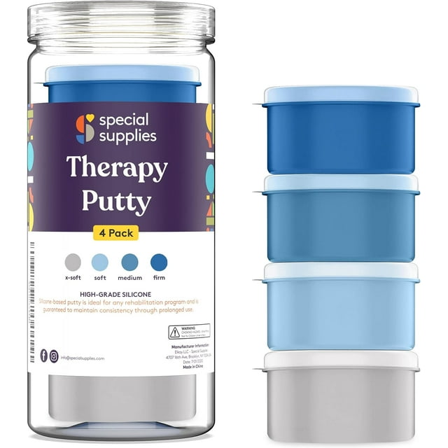 Special Supplies Therapy Putty for Kids and Adults Resistive Hand