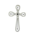 thumbnail image 1 of Special T Imports 16 inch Wood Metal Scroll Cross Wall Hanging Home Decor Modern Art, 1 of 3