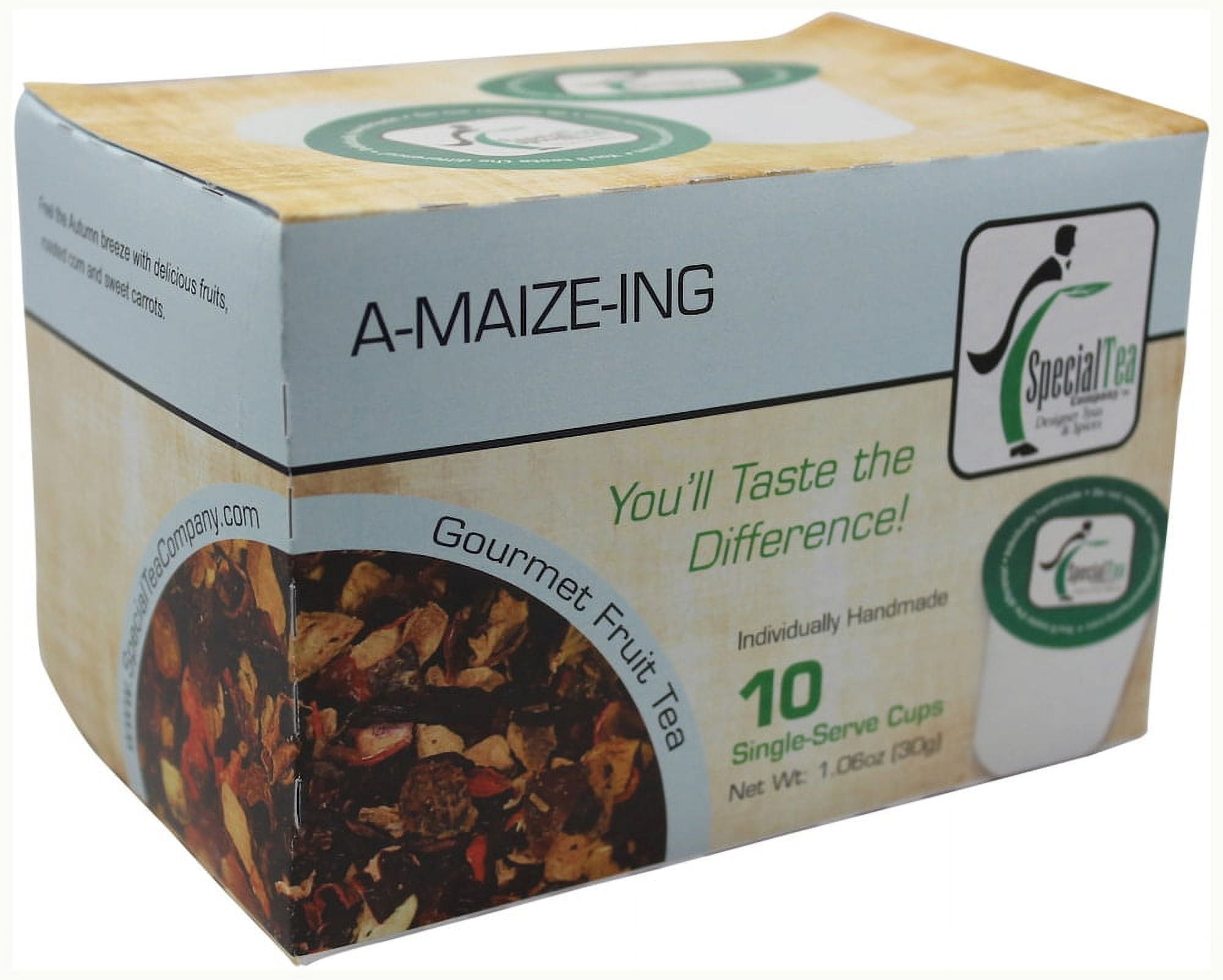 Maize Tea Special Tea A-maize-ing Fruit Tea Single Serve Cups - Walmart.com
