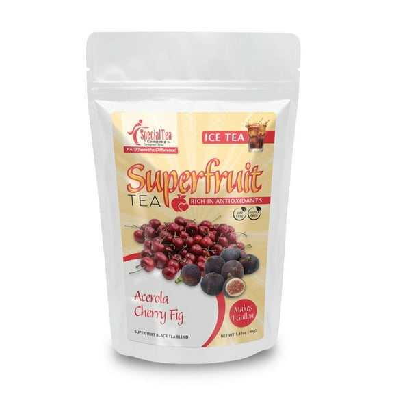 Special Tea Acerola, Cherry, Fig Black Tea Blend Iced Tea Makes 1 Gallon
