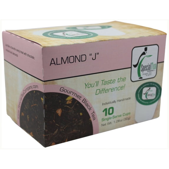 Special Tea Almond "J" Black Tea Single Serve Cups