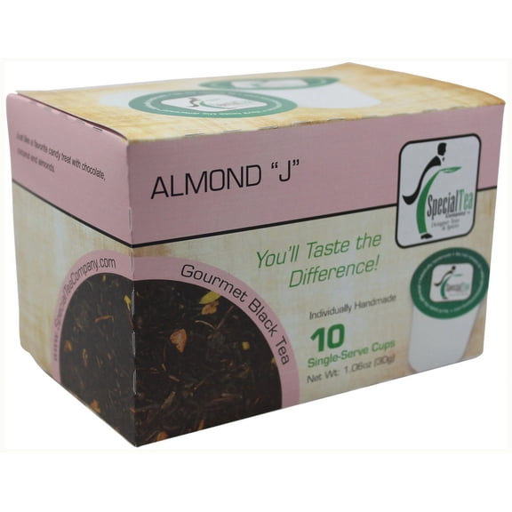 Special Tea Almond "J" Black Tea Single Serve Cups